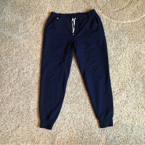 FIGS Tansen Jogger Scrub Pants Bottoms Navy Blue Style MXXSW2004 Size LARGE